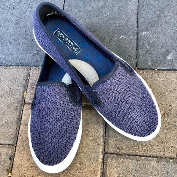SPERRY Seaside Open Mesh slip on sneakers SZ 6.5 - Picture 4 of 11